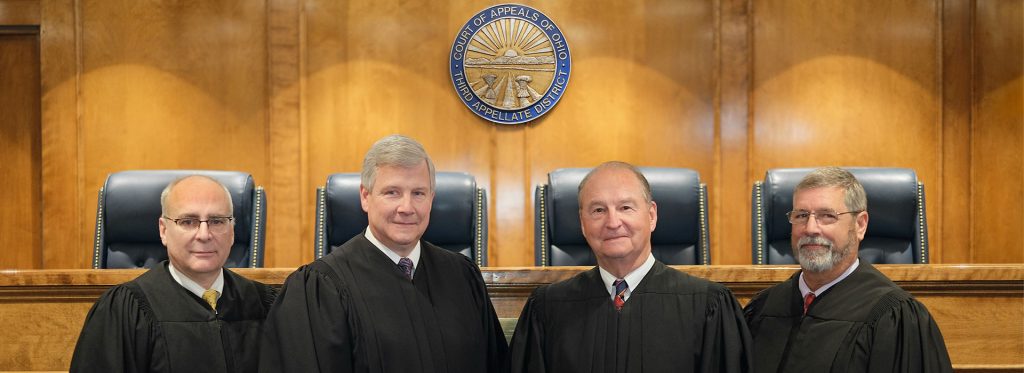 Current Judges – Ohio Third District Court of Appeals